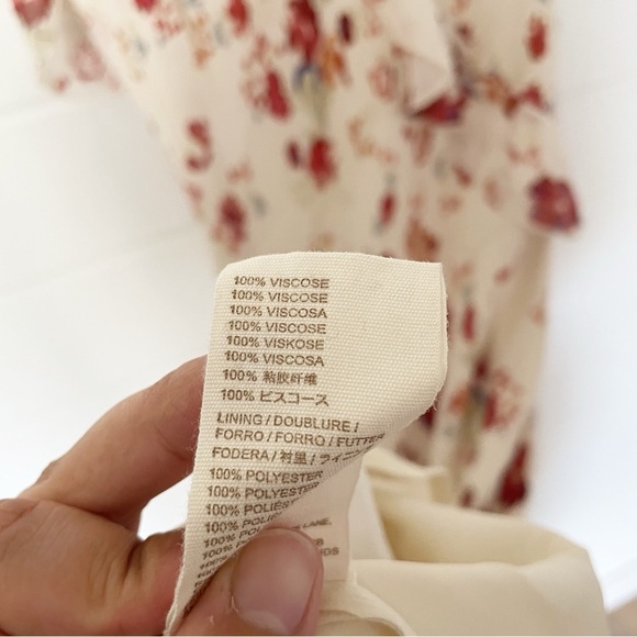 NWT Anthropologie Let Me Be Sleeveless Ruffle Floral
Maxi Dress Size 14 - Picture 15 of 15